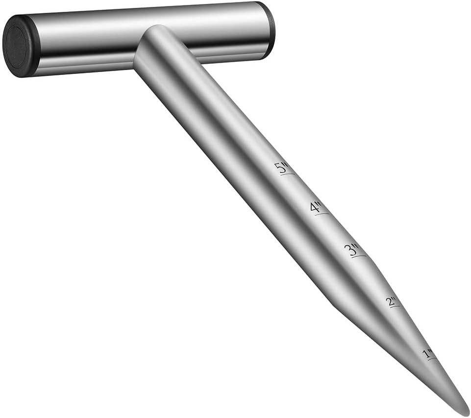 Hand Dibber, Seed Dibber, Bulb Planter Tool, Seed Planter Tool, Hole Digger for