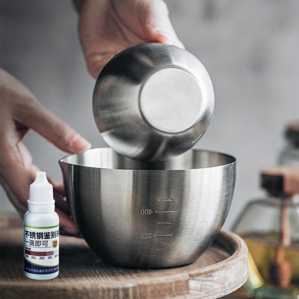 15ml Stainless Steel Test Liquid