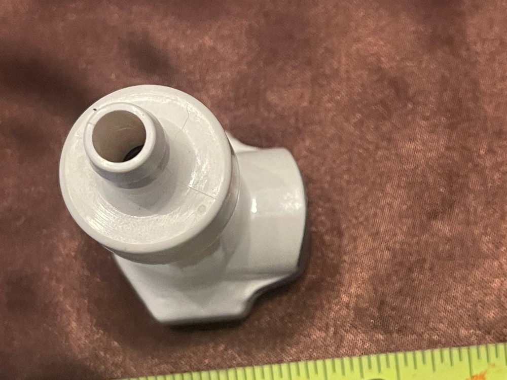 High-Flow Quick Disconnects 3/8" In-Line Hose Barb Coupling Body with Shutoff