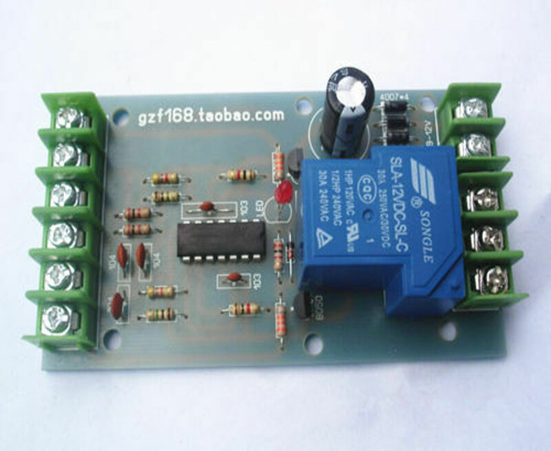 DC 12V Liquid Level Controller Water Level Detection Sensor Switch Relay Module