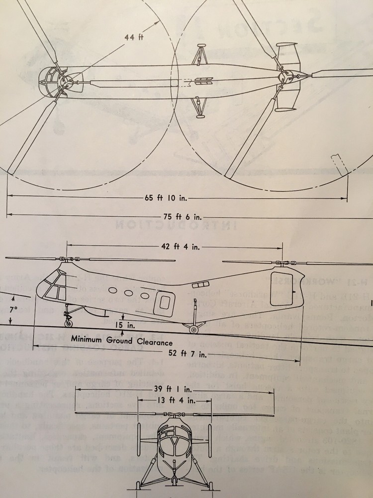 Piasecki Boeing Vertol H-21B & H-21C Cargo Loading Instructions Manual