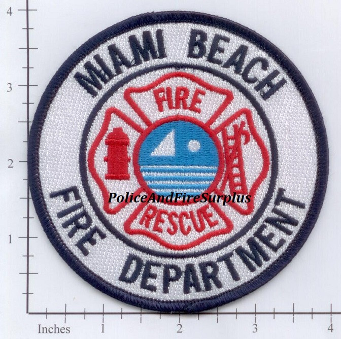 Florida - Miami Beach FL Fire Dept Patch