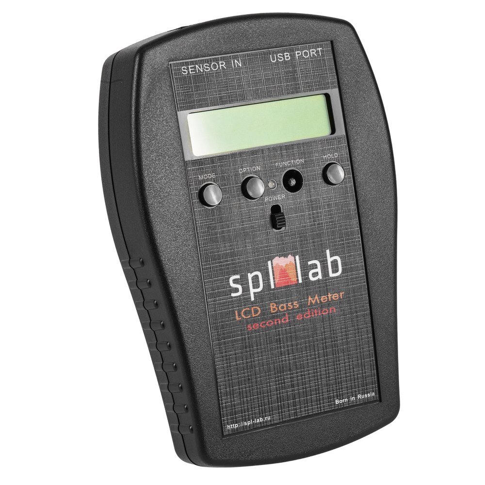SPL-LAB LCD BASS METER Handheld Spectrum Analyzer with SPL measuring function