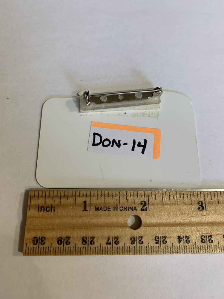 McDonald's Pin Back Button Welcome Super Size It Coca Cola Don-14*