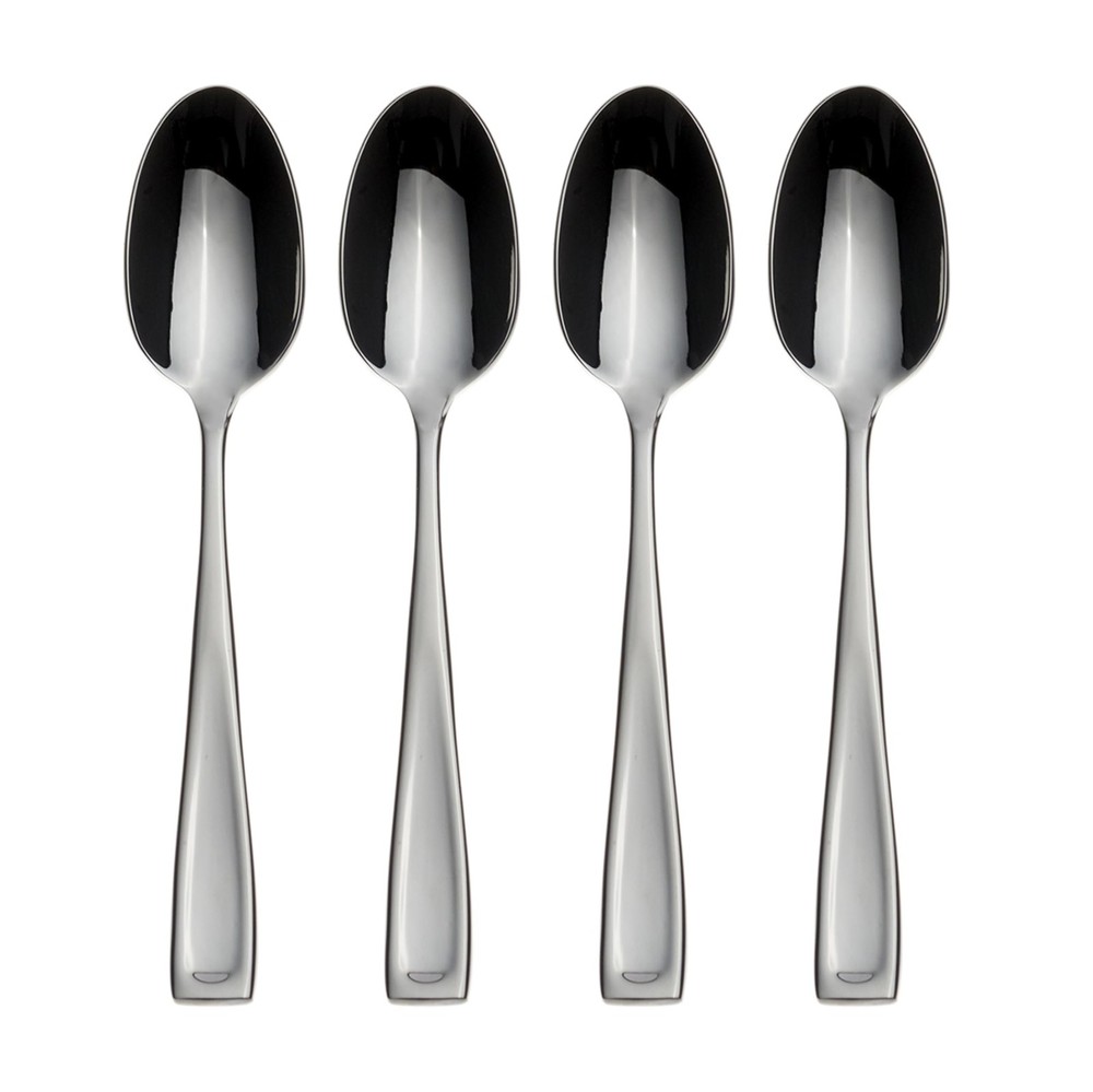 Oneida Moda Fine Flatware Cocktail Spoons, 0.35 LB, Metallic