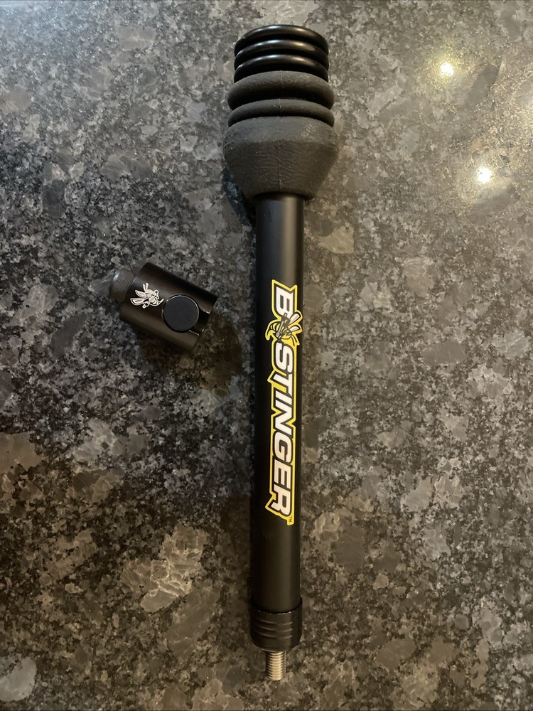 Bee Stinger Sport Hunter Xtreme 8In. Matte Black Stabilizer + Quick Release