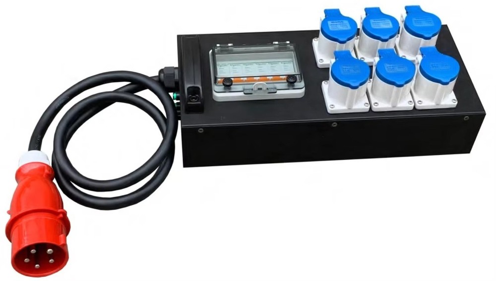 3 Phase Power Distro Professional Audio Video Lighting Controller Cee Box