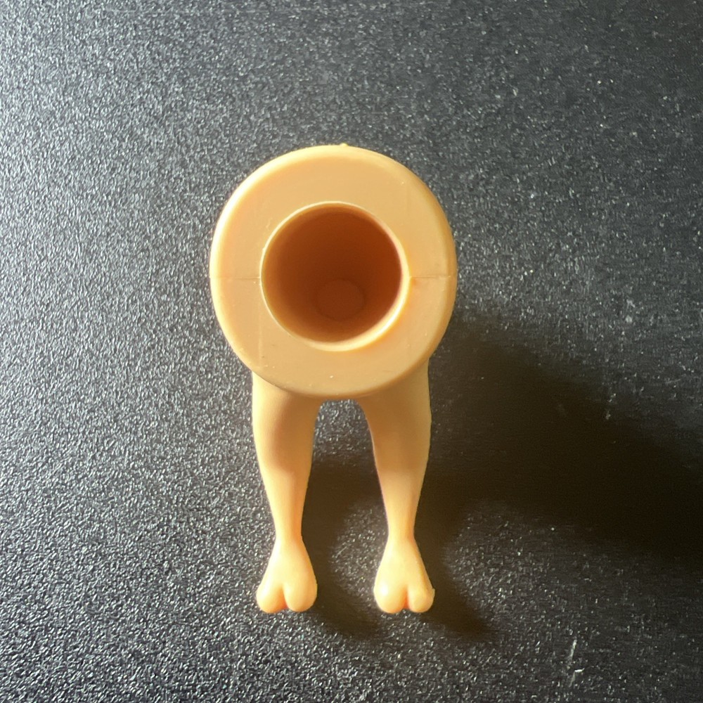 Half dog toothpaste dispenser