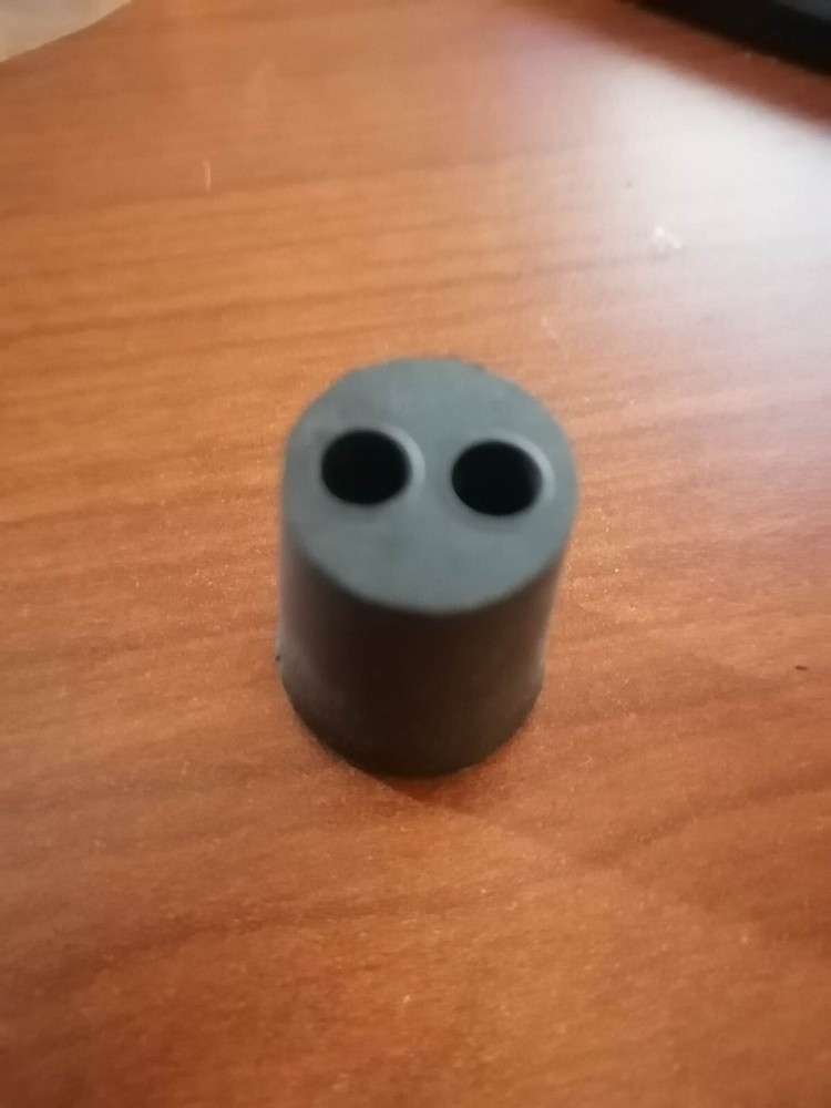 2 hole #2 rubber stopper