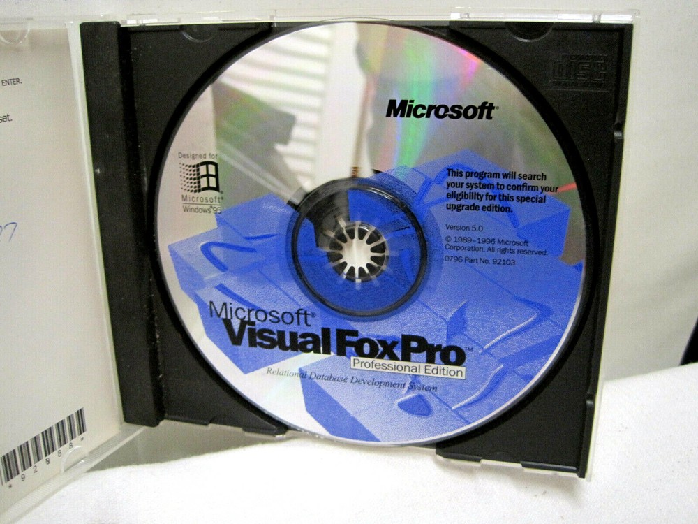 Microsoft Visual Basic 5.0 Pro Professional retail full version for Windows