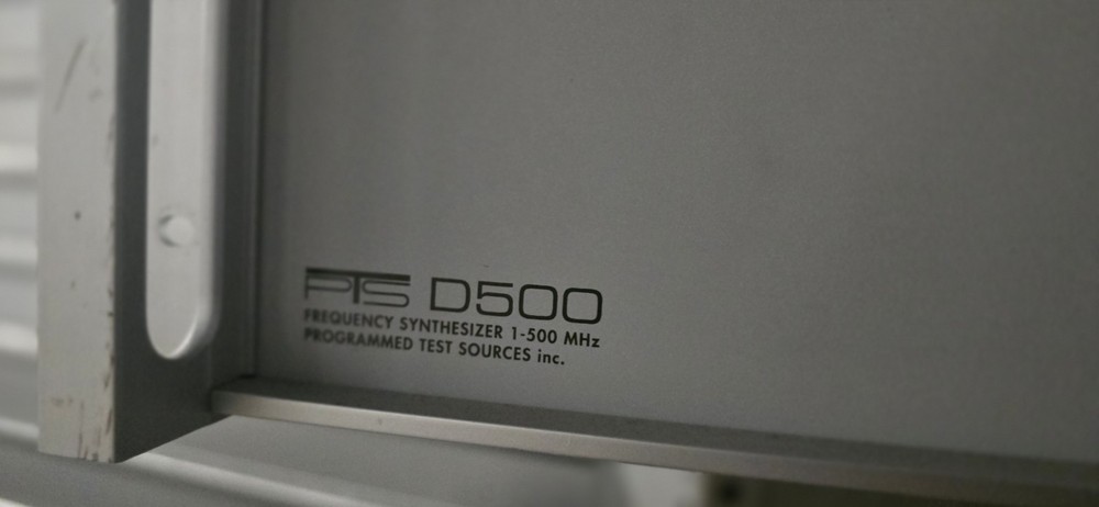 Programmed Test Sources PTS D500 Frequency Synthesizer 1–500 MHz (Varian...