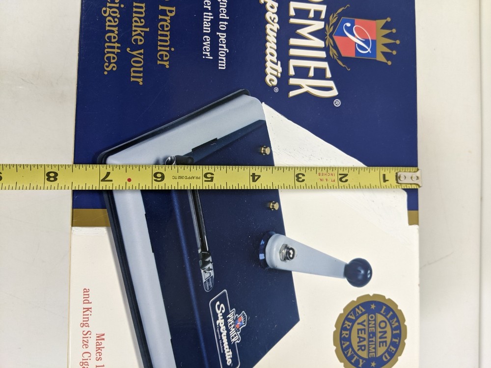 PREMIER Supermatic Cigarette Injector Machine Makes 100mm Regular & King #2