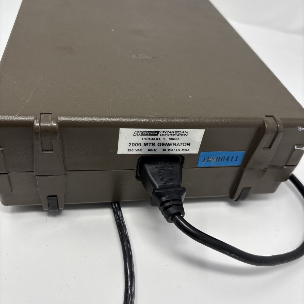 BK Precision DYNASCAN Model 2009 MTS TV-Stereo Generator, Powers On - Untested