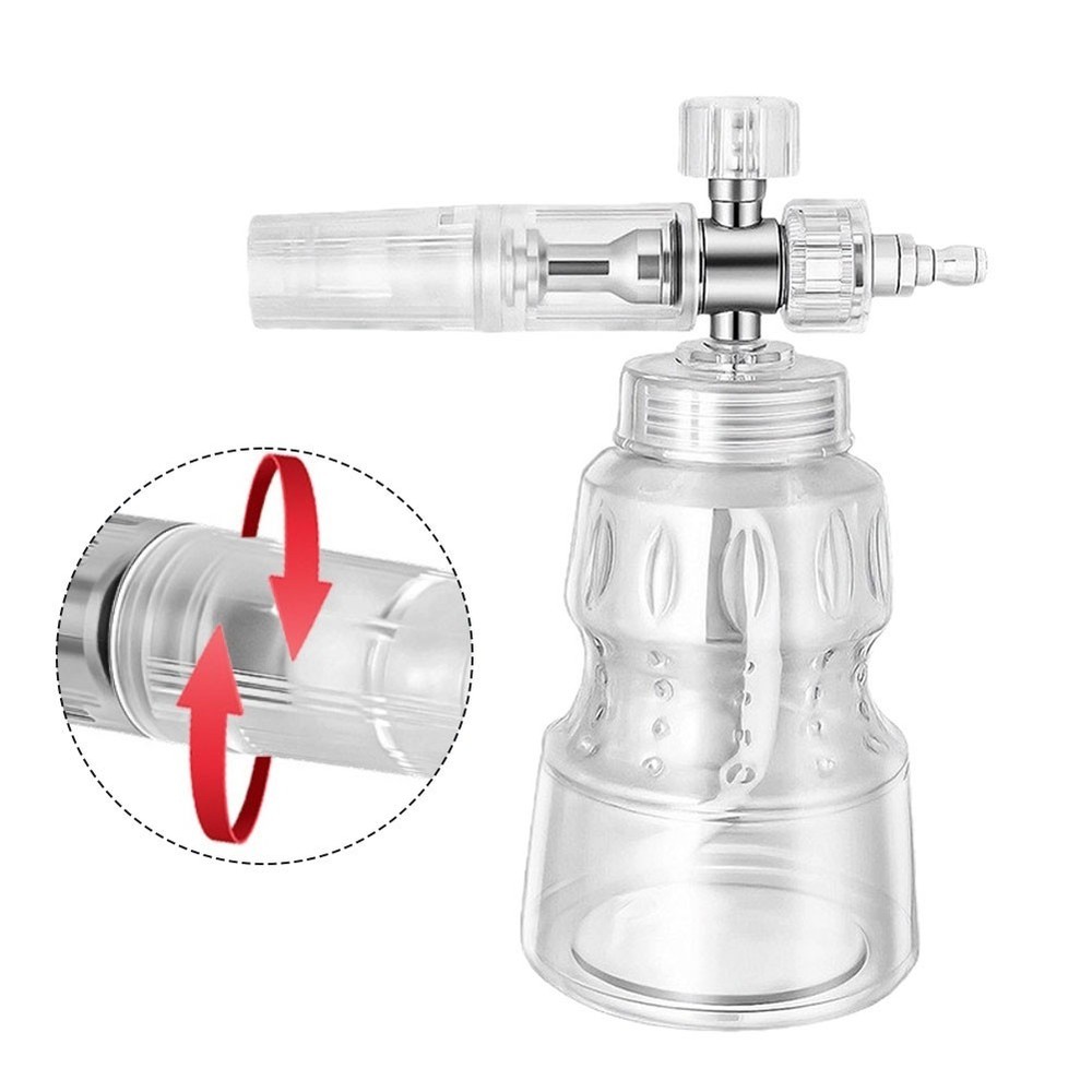 1L Foam Can Accessory for Pressure Washer with Adjustable Spray Settings