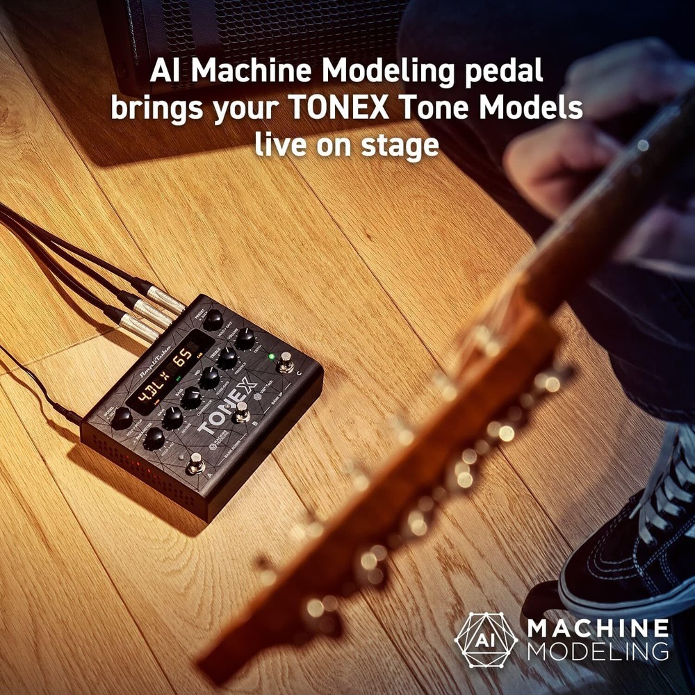 IK Multimedia TONEX Pedal AI Machine Learning Multi Effects Pedal