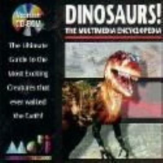 Dinosaurs! The Multimedia Encyclopedia PC CD ancient animal history reference!