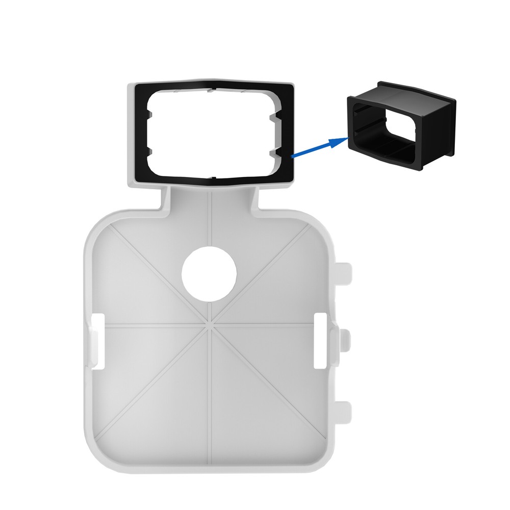 Outlet Wall Mount Stand & Cable for Blink Sync Module 2 Holder Hanger