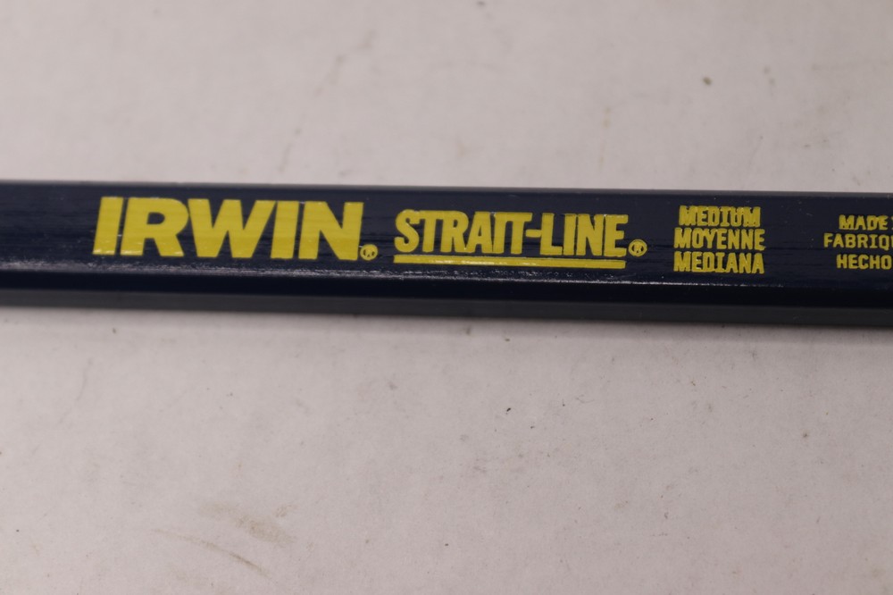 Irwin Carpenter Pencil Blue 7" L