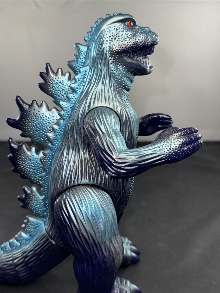 2006 MARUSAN 9” GODZILLA 1971 METALLIC BLUE VERSION Hedorah