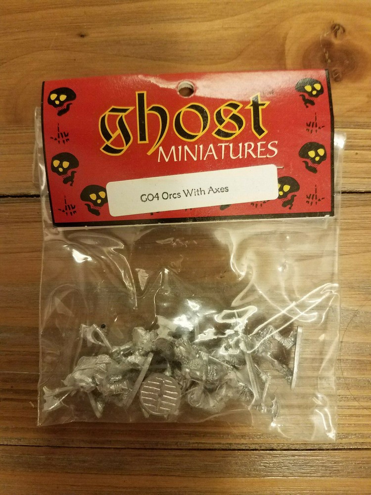 Orcs With Axes Ghost Old Glory 25mm bagged GO-4