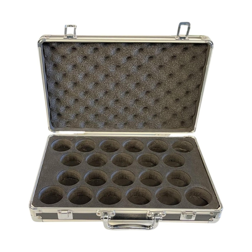 Billiard Balls Storage Box with Interior Padded Container Practical Accessory