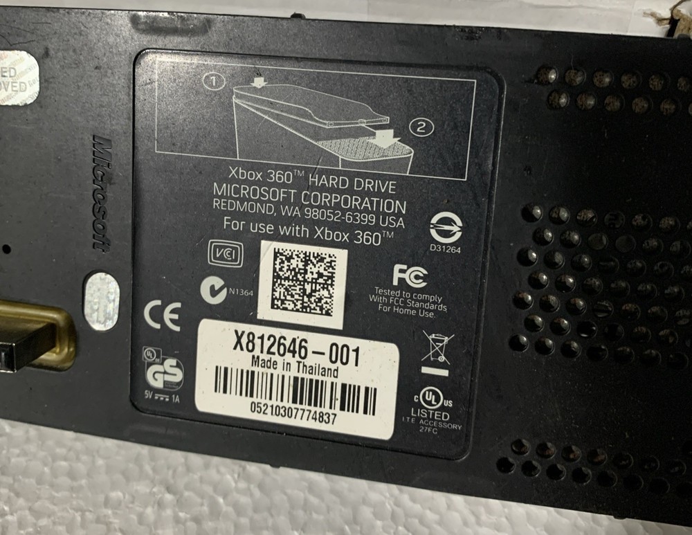 Xbox 360 120GB HDD Hard Drive