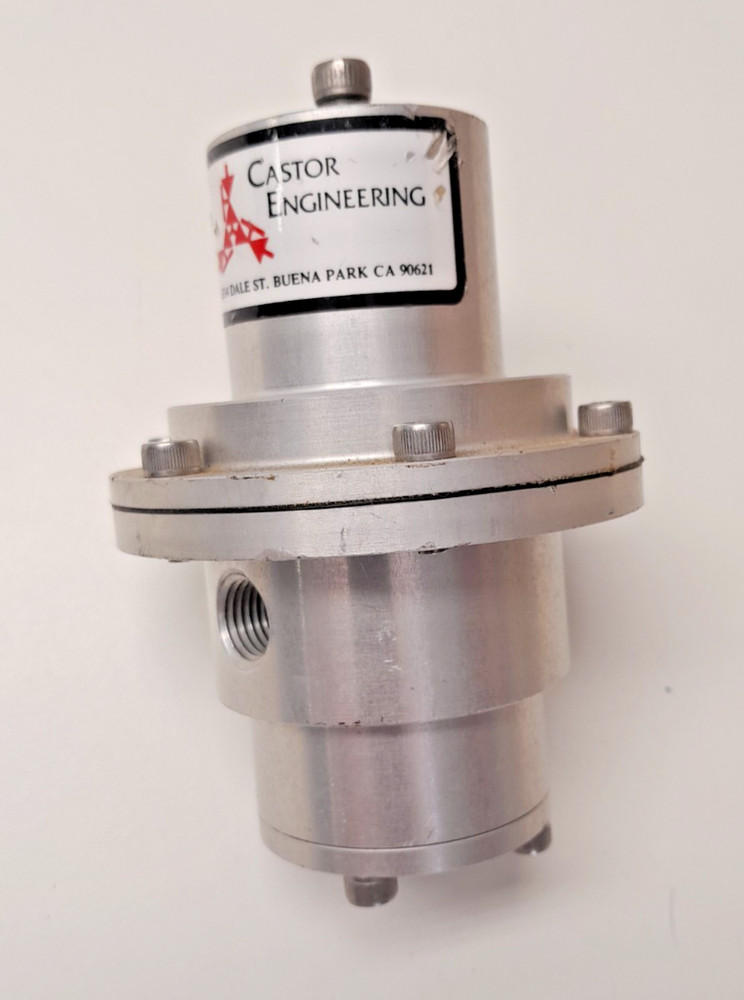 NOS Surplus Castor Engineering (ABL Aero) Pressure Regulator NASA Rocket Engine