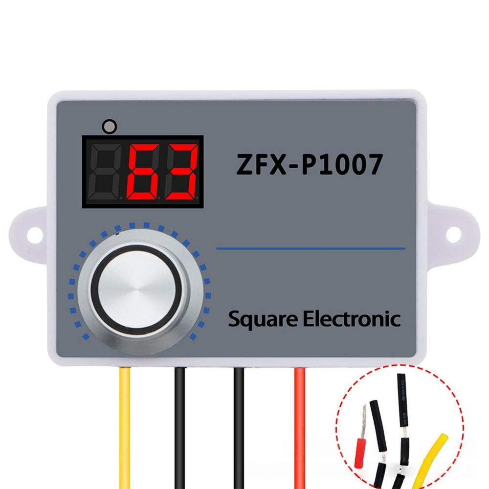 Adjustable Fan Switch Speed Controller Digital Display And Motor Speed Reducer
