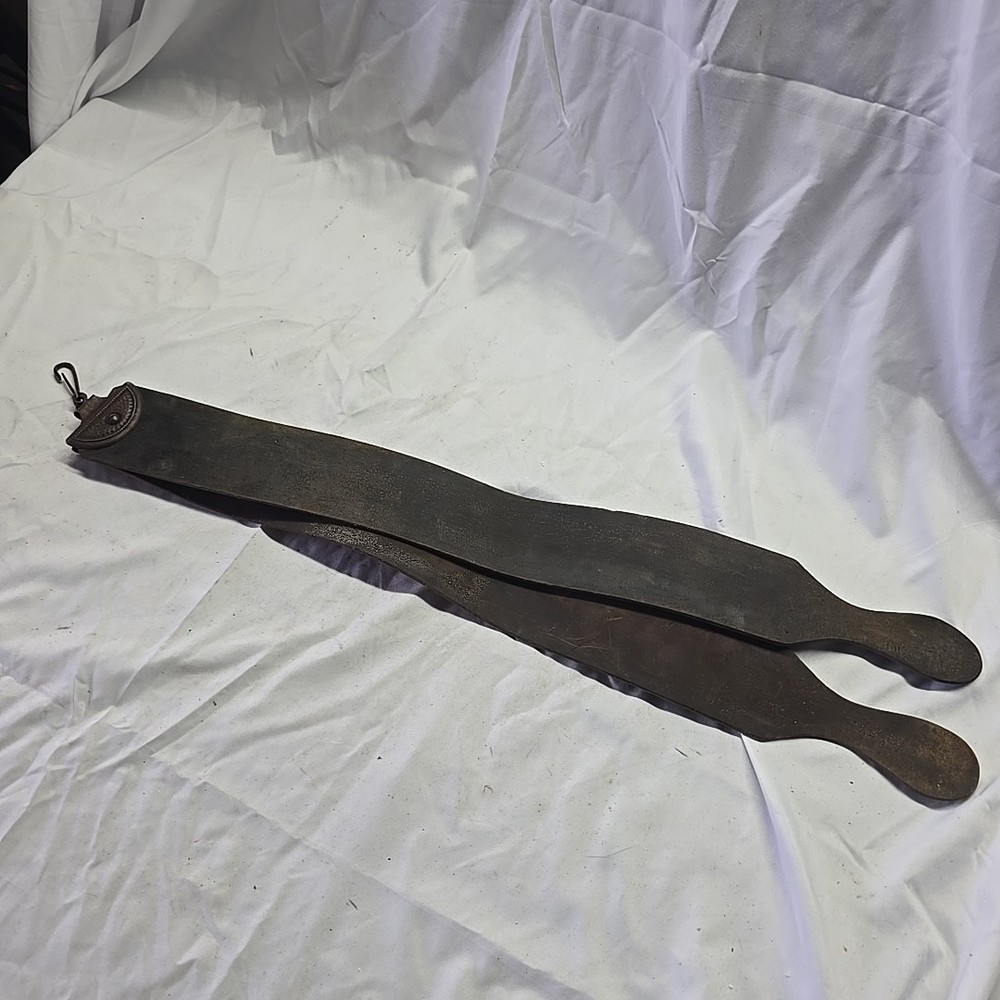 Antique Leather Razor Strop Strap 24"