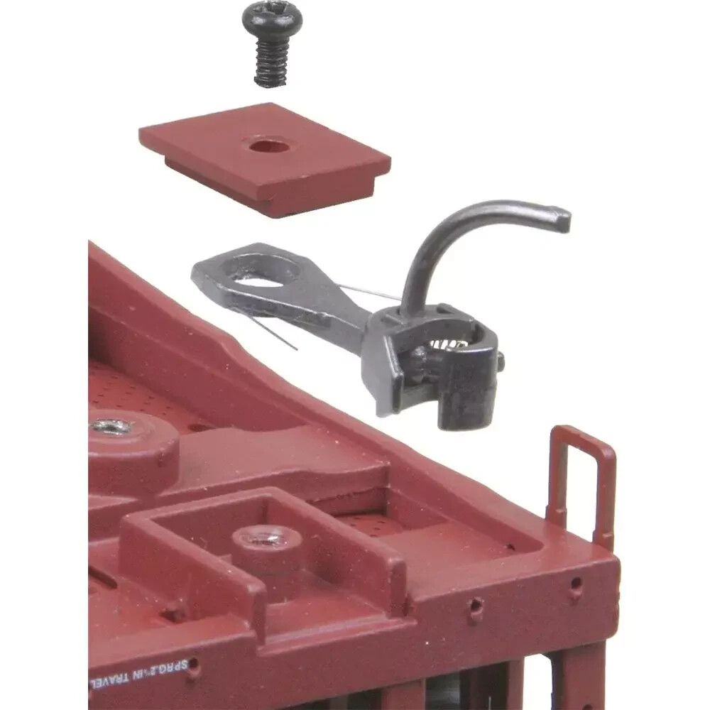 Kadee (HO-Scale) #158 - Whisker Scale Self-Centering Knuckle Coupler (2 Pair)