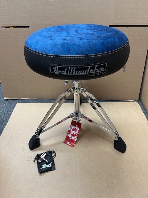 Pearl D-1500 Roadster Drum Throne (BLUE)