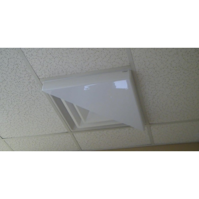 Air Diverter (Triangle) for 2'x2' Ceiling Air Diffuser-Package of 2