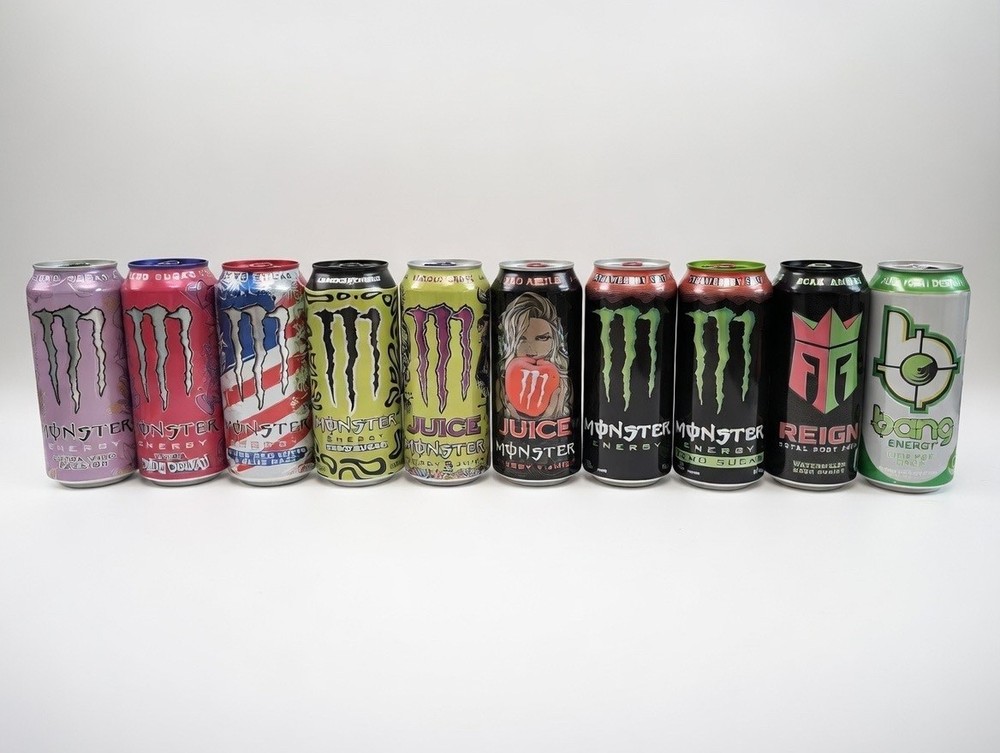 10 NEWEST Monster/Bang/Reign Energy Drinks!