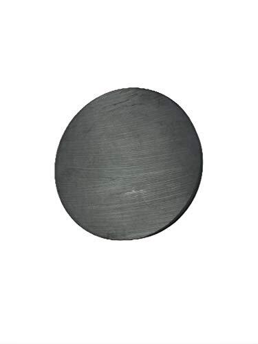 Large 3.025"Diameter Ceramic Hard Ferrite Disk Disc Magnet Strong 2-Pack Grade 8