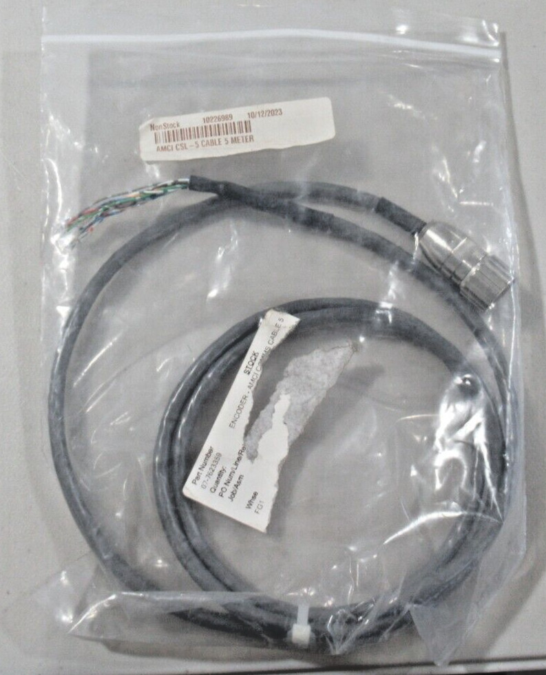 AMCI 07-7623359 CSL-5 Encoder Comms Cable 5M For DC25 SSI DuraCoders *NEW*