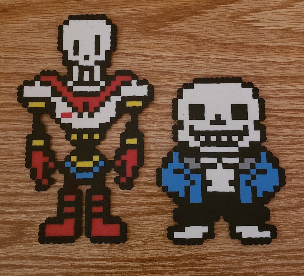 Undertale Deltarune Perler Bead Pixel Art Sprite -- Many Options!!