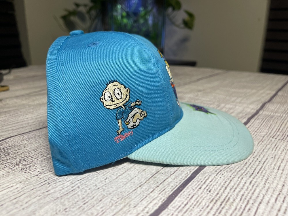 Rugrats Kids Hat Cap Snapback 1997 Blue