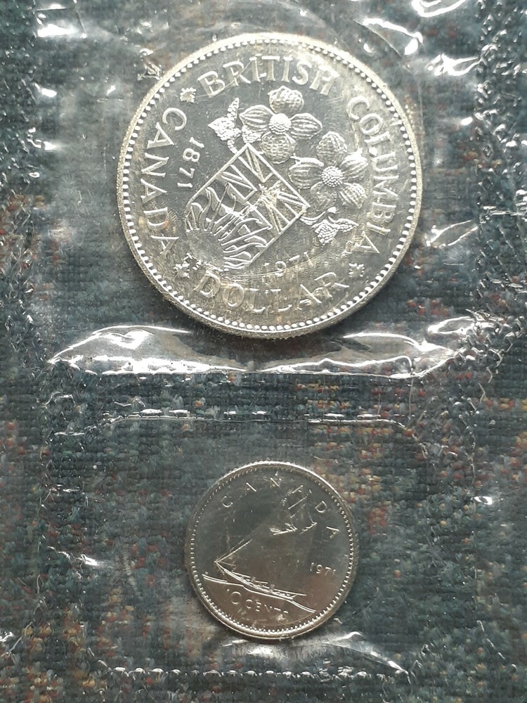 1971 CANADIAN 6 COIN SET