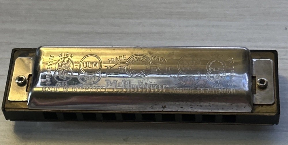 Hohner 590 Big River MS-Series Harmonica A With Box