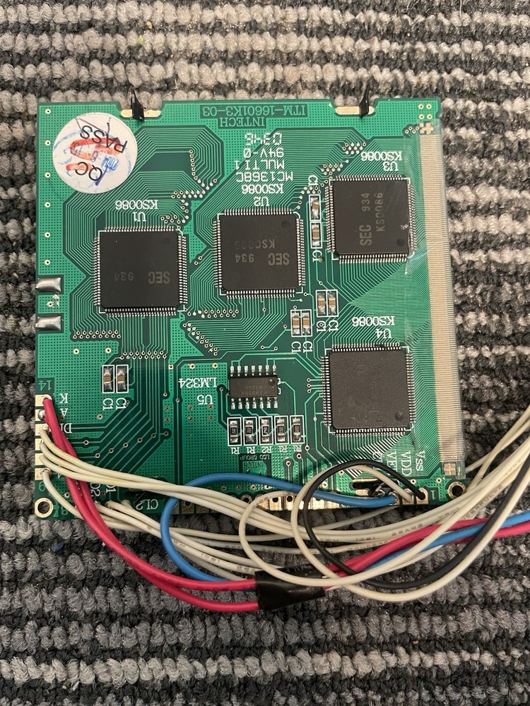 Tascam 2488 LCD Screen