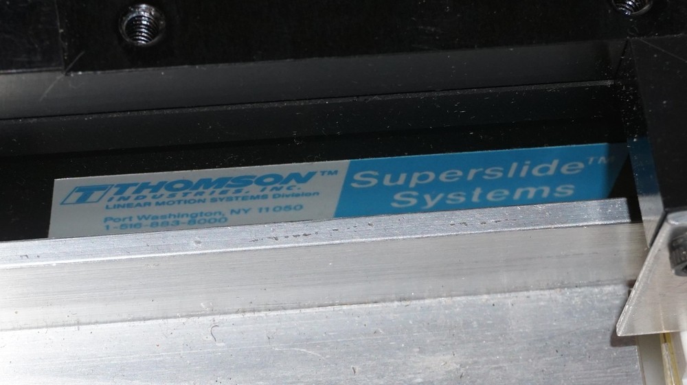 THOMSON LINEAR MOTION MOTORIZED 225mm PRECISION SUPER SLIDE 115mmï¾² STAGE BLOCK