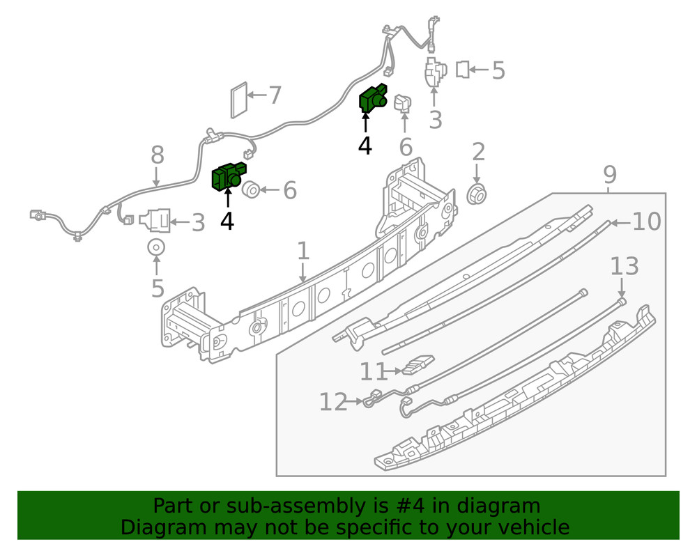 Genuine Mazda Sensor GMC8-67-UC1