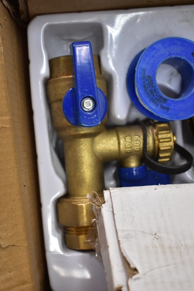 CMI 3/4" Tankless Water Heater Valve Installation Complete Kit Set C-3006