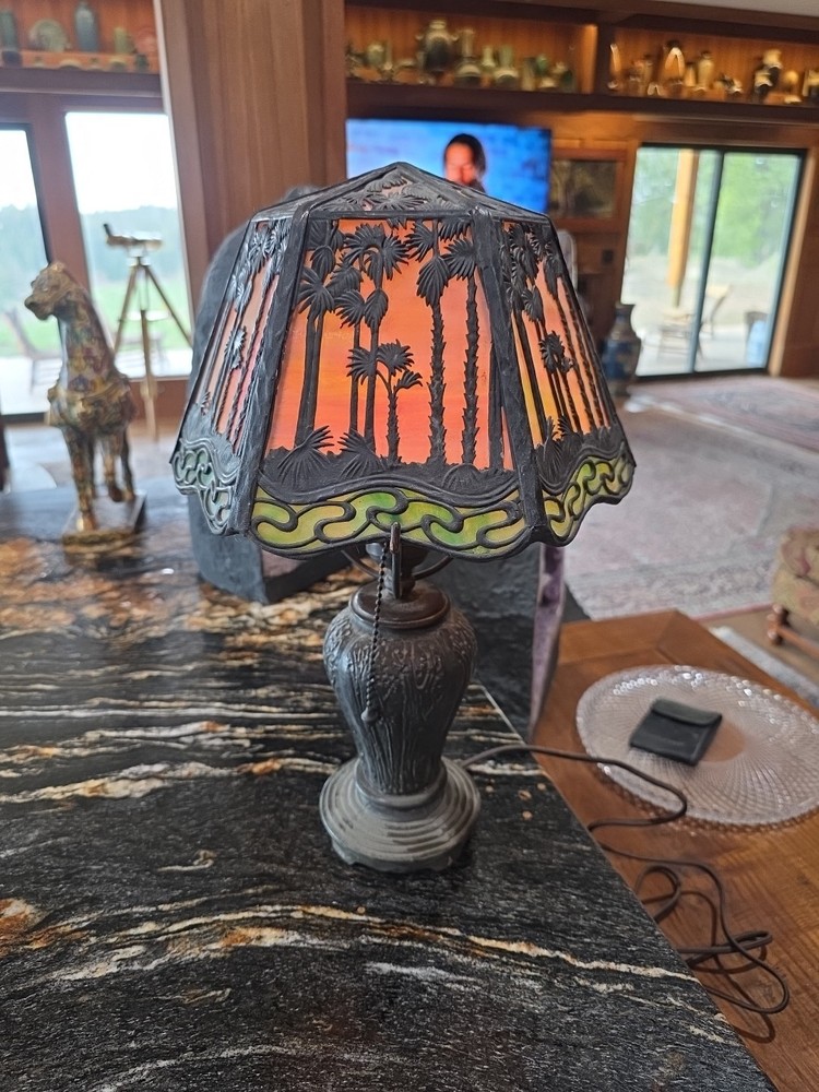 Handel Palm Tree Desk Lamp, arts & crafts