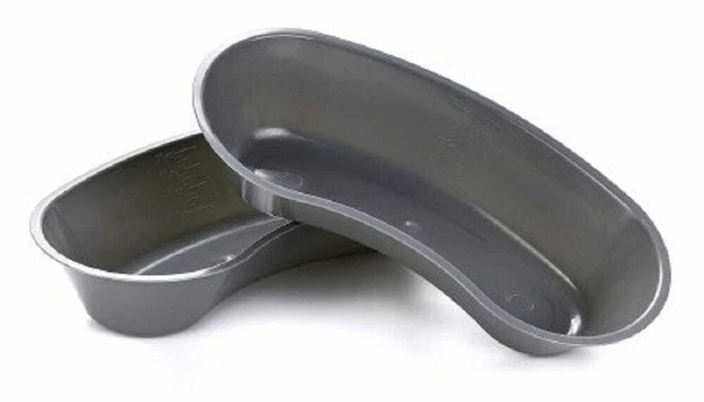 Emesis Basin Graphite 16 oz. Plastic Single Patient Use 10 Count