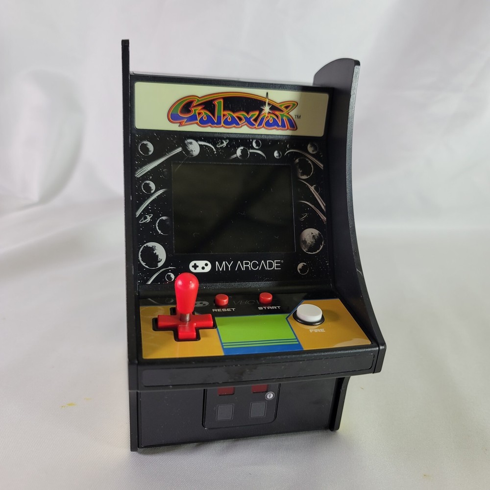 My Arcade Micro Player Mini Arcade Machine: Galaxian Video Game - Tested Works!