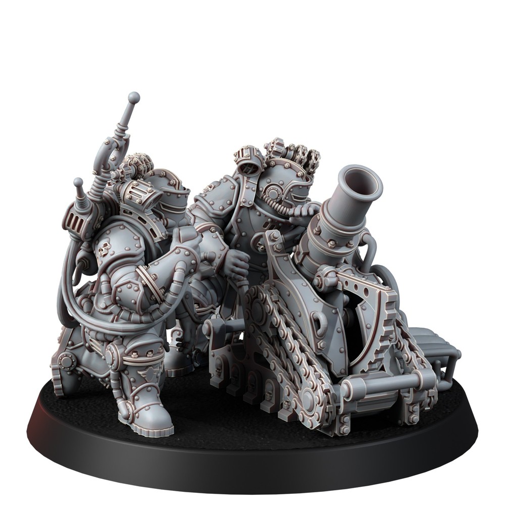 SOLAR GUARD HEAVY SUPPORT SQUAD WITH MORTAR (3U)