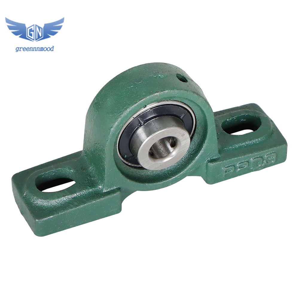 4 Piece UCP201-8 Solid Base Pillow Block Bearing 1/2" Bore Self Aligning 2 Bolt