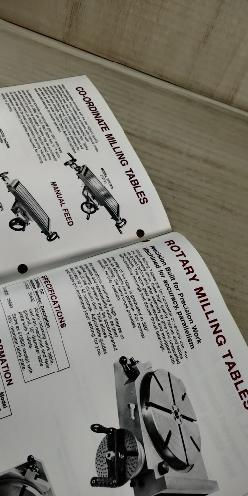1986 WILTON geared head drill presses Catalog C2