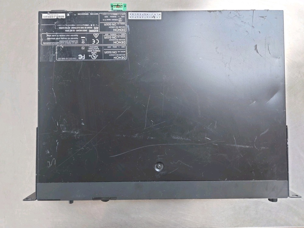 Denon Professional DN-500R SD/USB Recorder - Power Tested